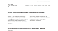 Desktop Screenshot of gebau-vermoegen.de