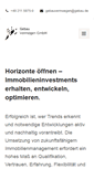 Mobile Screenshot of gebau-vermoegen.de