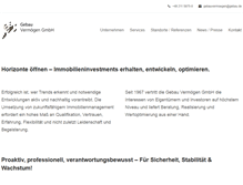 Tablet Screenshot of gebau-vermoegen.de